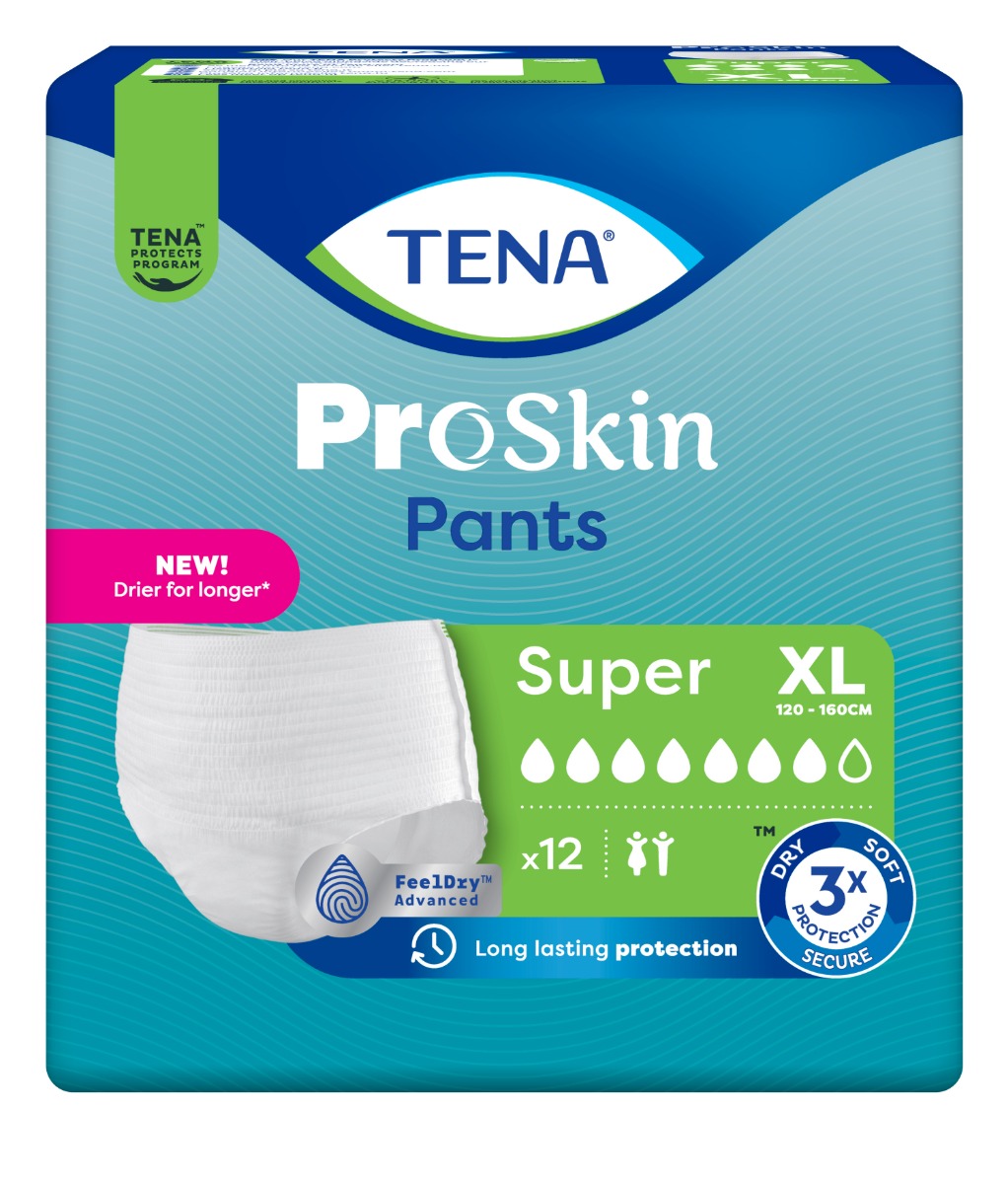 Pannolone Per Incontinenza Tena Pants Super Extralarge 12 Pezzi